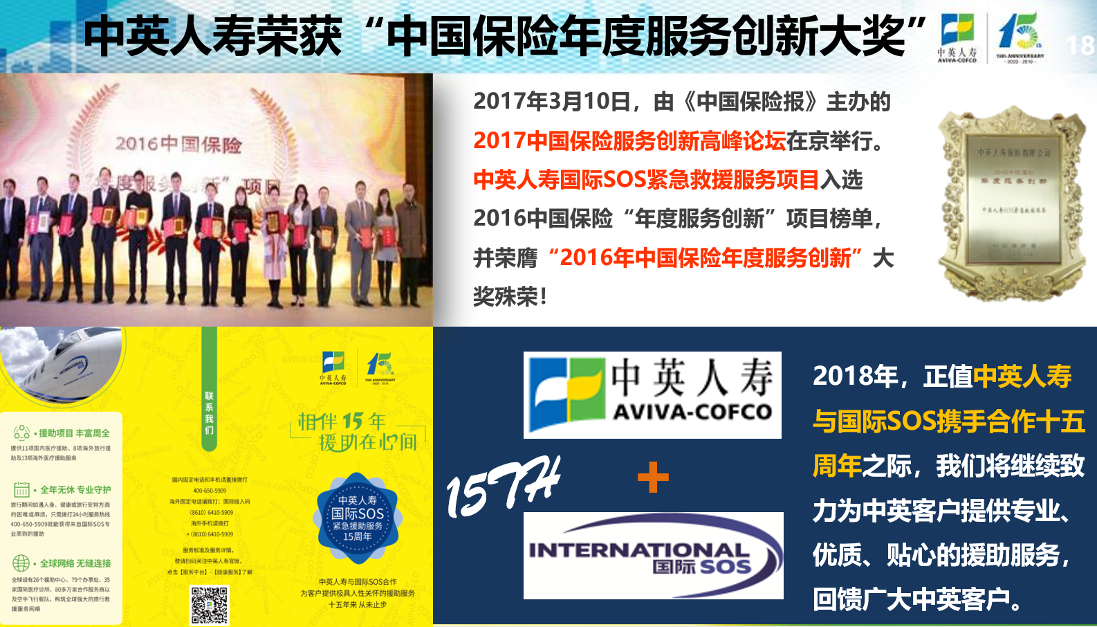 中英人寿全方位服务体系