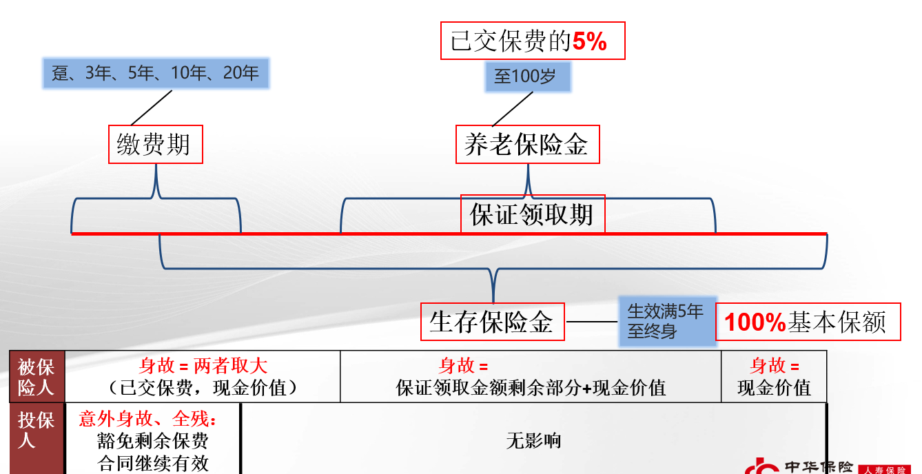 中华联合怡享年金保险