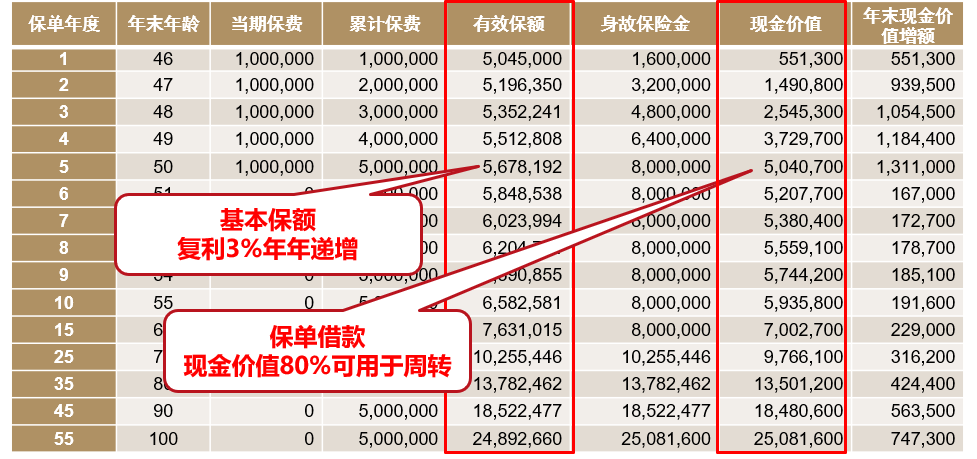 中荷人寿家业常青终身寿险保险