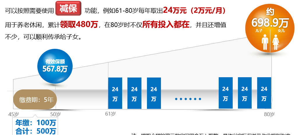 中荷人寿家业常青终身寿险保险