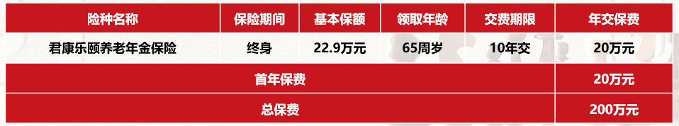 君康人寿乐颐养老年金保险