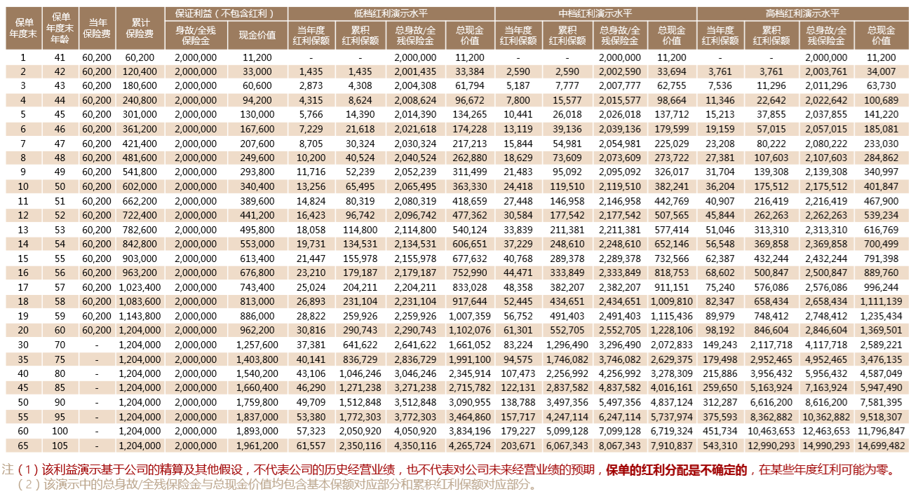 瑞泰人寿乐享一生终身寿险（分红型终身寿险）